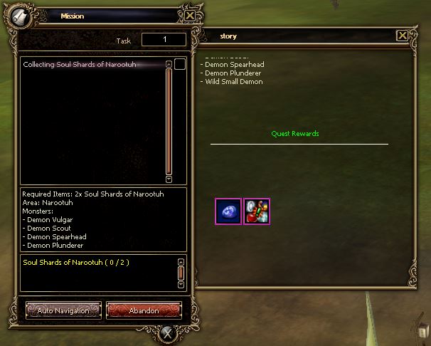 Storyline Quests